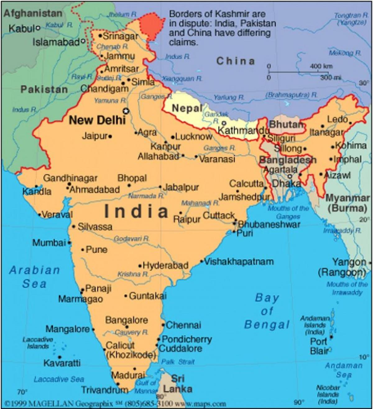 map countries near india        <h3 class=