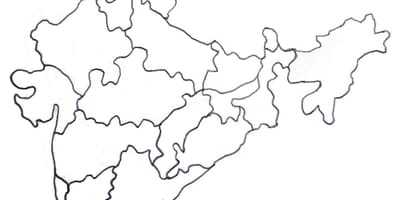 Carte de l'inde dessin des images